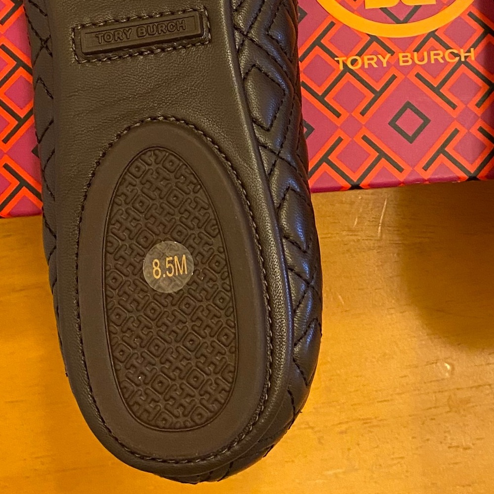 NIB Tory Burch Quilted Minnie Ballet Travel Flats - Picture 14 of 16